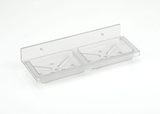 Double Soap Dish Square